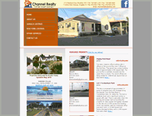 Tablet Screenshot of channelrealty-international.com